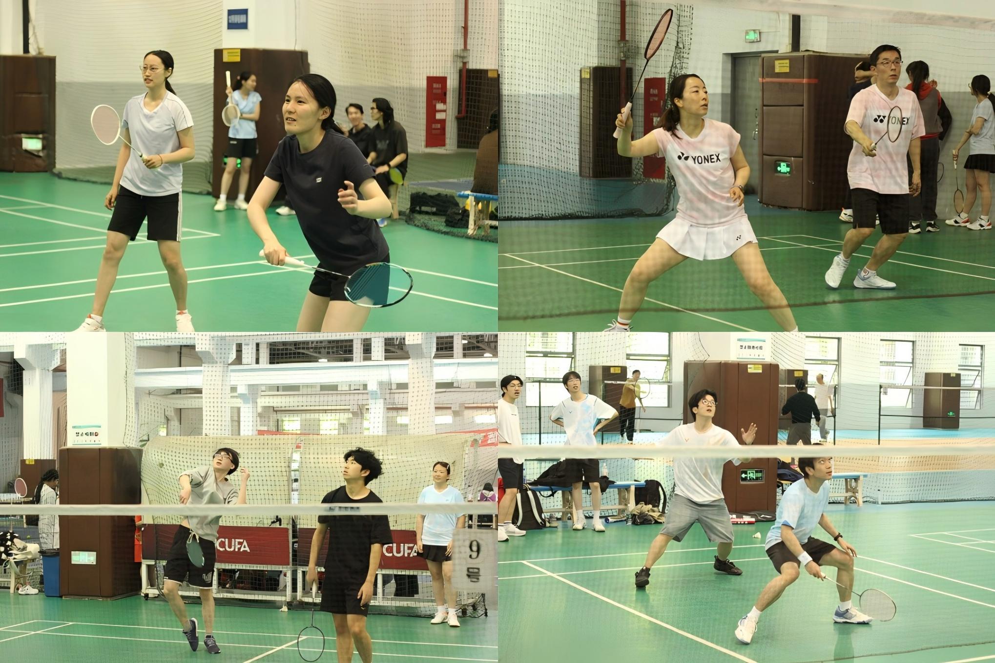 参赛选手团结拼搏